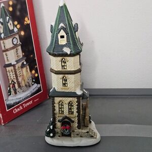 St Nicholas Square Village Collection 1998‎ Clock Tower Light Not Included